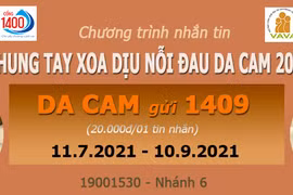 Annual text-to-donate drive launched to raise money for AO/Dioxin victims
