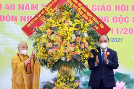 President highlights Buddhist Sangha’s role in strengthening great national unity bloc