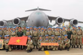 Peacekeeping force helps realise Party’s external policy