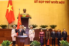 New National Assembly Chairman takes the oath of office