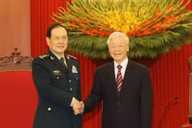 Party chief hosts Chinese Defence Minister