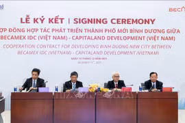 Becamex IDC, CapitaLand ink deal on Binh Duong New City