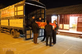 Remains of Vietnamese martyrs brought home from Laos
