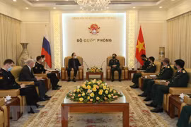 Defence Minister hosts Russian ambassador