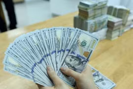 Reference exchange rate down 15 VND