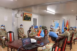 Vietnam’s “blue beret” medical soldiers fulfil mission despite COVID-19