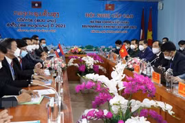 Vietnamese, Lao localities talk COVID-19 fight, economic development 