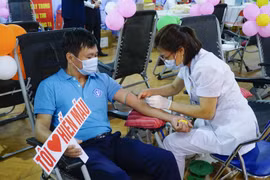 Voluntary blood donation event held in Dien Bien province
