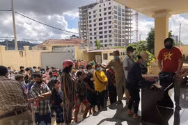 Relief aid provided for needy households in Cambodia’s Preah Sihanouk 