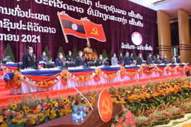 VFF leader congratulates Laos on 11th Party Congress