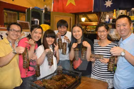 Gala heats up enthusiasm of Vietnamese students in Australia