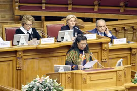 NA Vice Chairwoman addresses Asian-European Women’s Forum