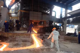Iron and steel complex becomes operational in Cao Bang 