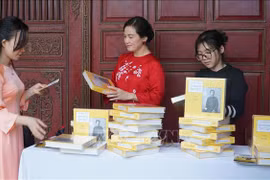 The book “Ham Nghi – Exiled Emperor, Artist in Algeria” is launched on November 5. (Photo: VNA)