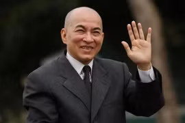 Cambodian King Preah Bat Samdech Preah Boromneat Norodom Sihamoni (Photo: VNA)