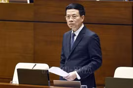 Minister of Information and Communications Nguyen Manh Hung (Photo: VNA)