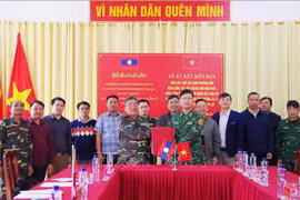 At the signing ceremony (Photo: VNA)