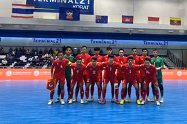 Vietnamese futsal team (Photo: VFF)