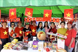 A Vietnamese booth at 2024 Cultural Festival in Colombo (Photo: VNA)