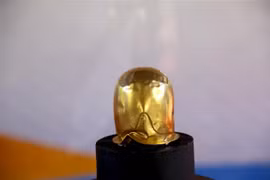 The golden linga of Binh Thuan (Photo: VNA)