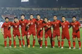 Vietnamese men's football is set to enter the top eight in Asia and qualify for World Cup. (Photo: VNA)