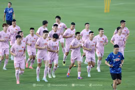 Vietnam is preparing for a friendly match with India on the FIFA Days in October 2024. (Photo: VFF)