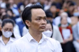Trinh Van Quyet, former Chairman of the Board of Directors of the real estate developer FLC Group JSC. (Photo: VNA)