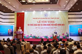 National Assembly Chairman Tran Thanh Man addresses the event (Photo: VNA)