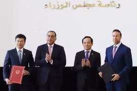 Hanoi, Cairo sign friendship, cooperation agreement