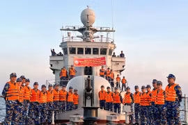 Vietnamese naval ship joins naval exercise in Indonesia