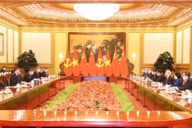 Leaders of Vietnam, China exchange greetings on diplomatic ties