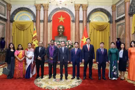 President welcomes Ambassadors of UAE, Sri Lanka, Chile