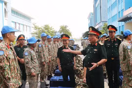 Vietnam’s engineering unit to bring some 300 tonnes of supplies to Abyei