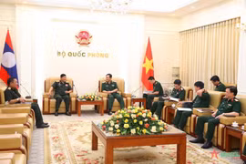 Vietnam, Laos strengthen defence cooperation