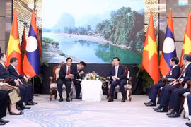 President Vo Van Thuong delighted at Vietnam-Laos ties