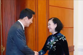 Party official hosts former Special Ambassador for Vietnam-Japan
