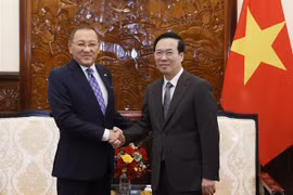 President receives Kazakh Ambassador in Hanoi