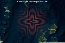 6.4-magnitude earthquake shakes Indonesia