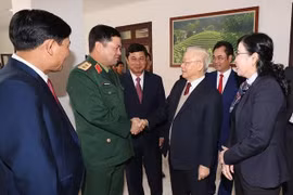 Party leader pays working visit to Thai Nguyen province
