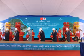 Construction of Vietnam-Japan friendship house begins in Long An