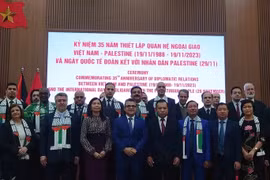 Vietnam, Palestine mark 35th anniversary of diplomatic relations