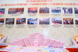 Party leader’s book on military policy holds decisive importance to national peace, development