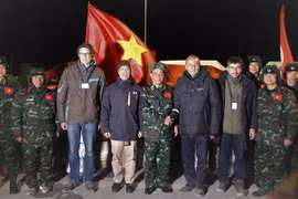 VPA team presents earthquake relief to Turkey
