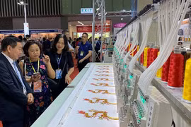 Int’l garment-textile fairs open in HCM City