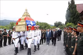 Remains of Vietnamese martyrs repatriated from Laos