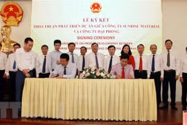 Singaporean firm invests 100 million USD in Nam Dinh