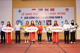 Southeast Asian Women’s Volleyball Tournament kicks off in Vinh Phuc
