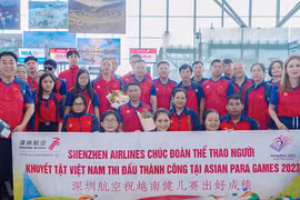 Vietnamese athletes depart for fourth ASIAN Para Games