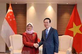 Greetings sent to Singapore on anniversaries of relations