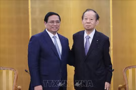 PM receives leaders of Japan-Vietnam Parliamentary Friendship Alliance